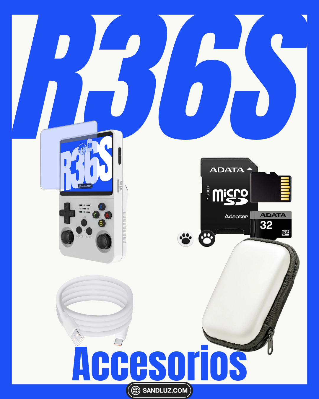 R36S SandLuz - Consola Retro 🎮