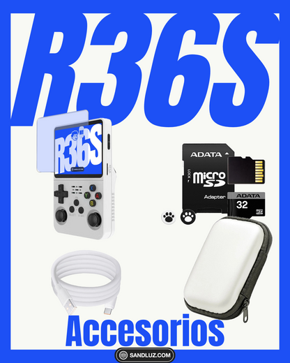 R36S SandLuz - Consola Retro 🎮