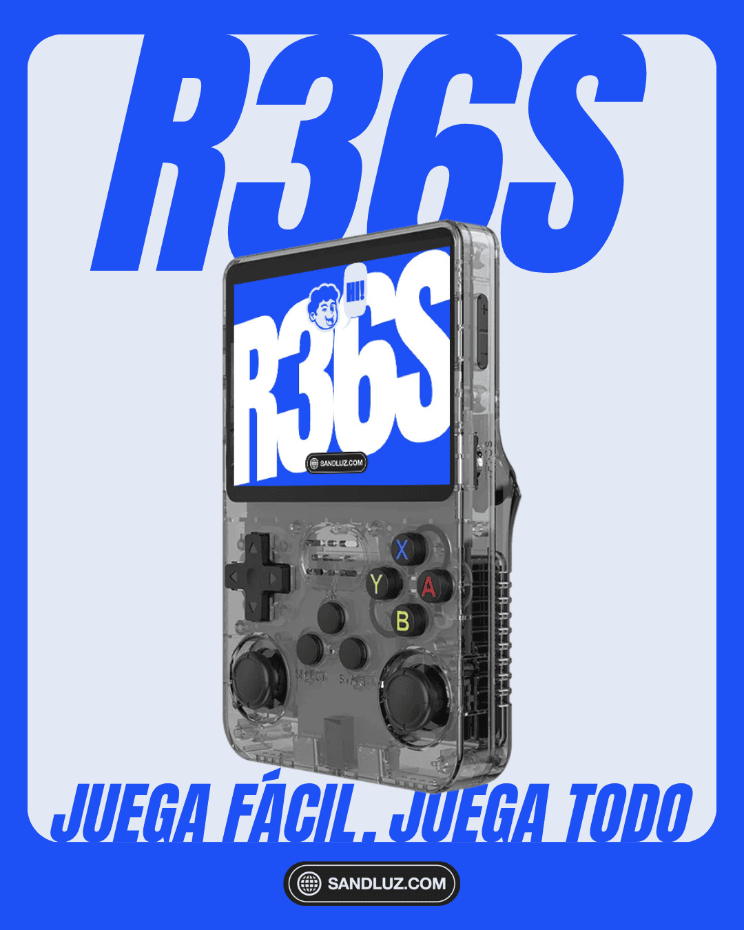 R36S SandLuz - Consola Retro 🎮